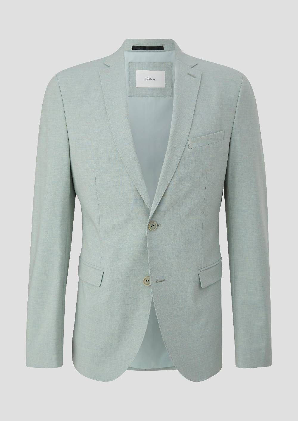 s.Oliver s.O PURE: Anzugsakko aus Stretch-Fabric Kostenloser Versand international