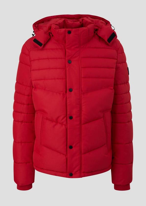 s.Oliver Steppjacke mit abnehmbarer Kapuze