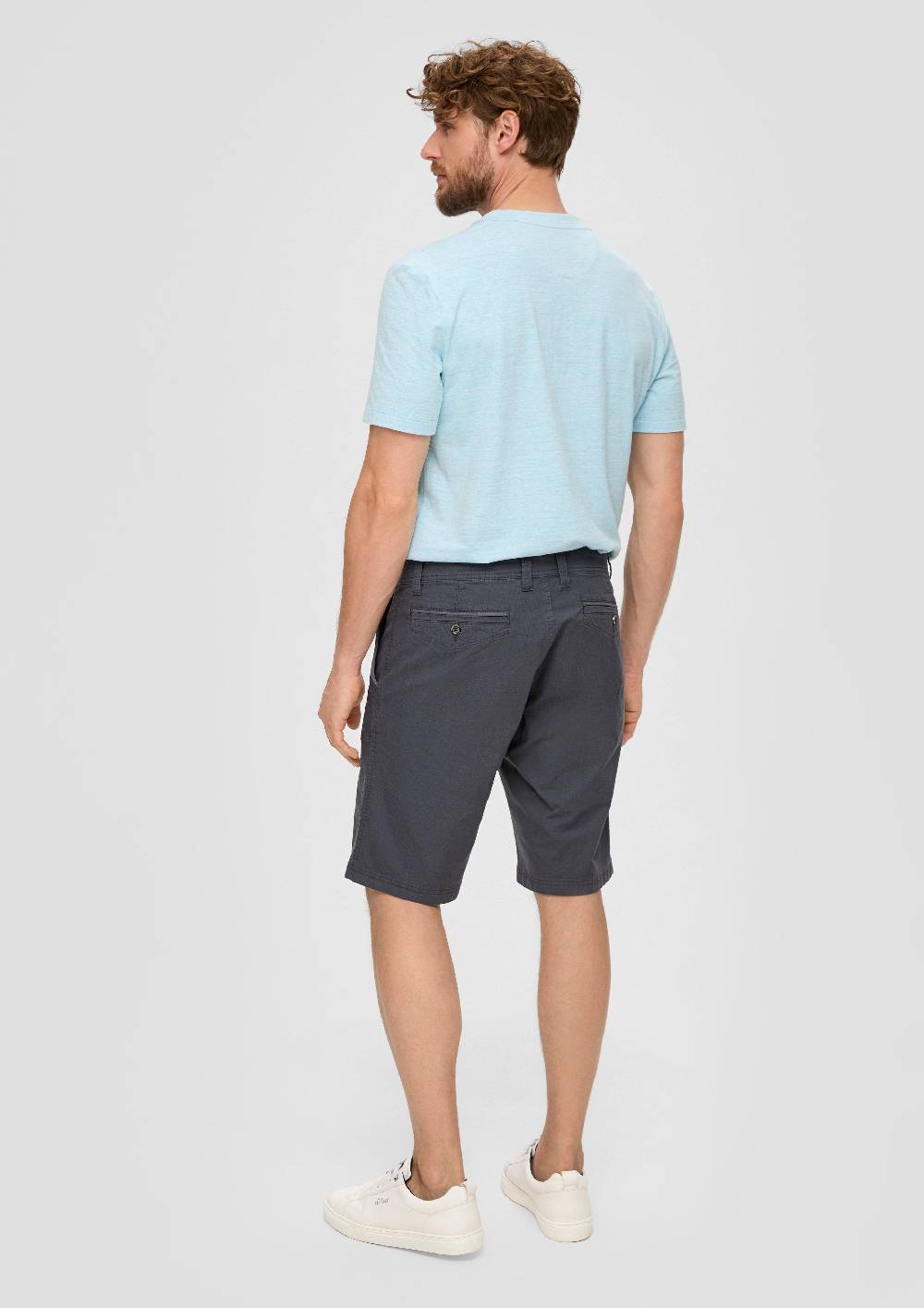 s.Oliver Chino-Shorts aus Baumwollstretch mit Straight Leg Outlet