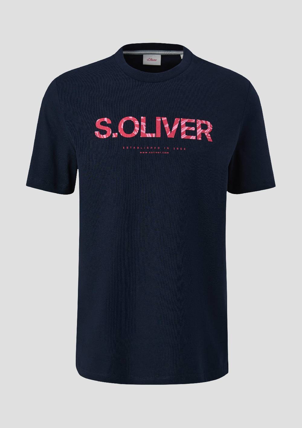 s.Oliver T-Shirt mit Frontprint Auslauf