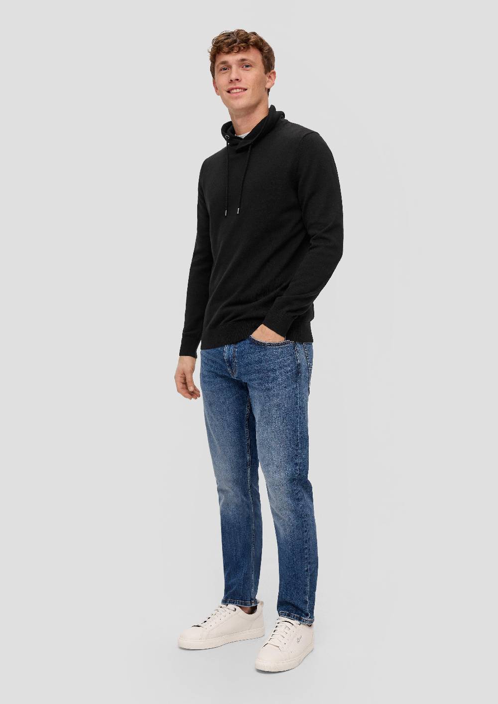 s.Oliver Strickpullover mit Stehkragen Angebote