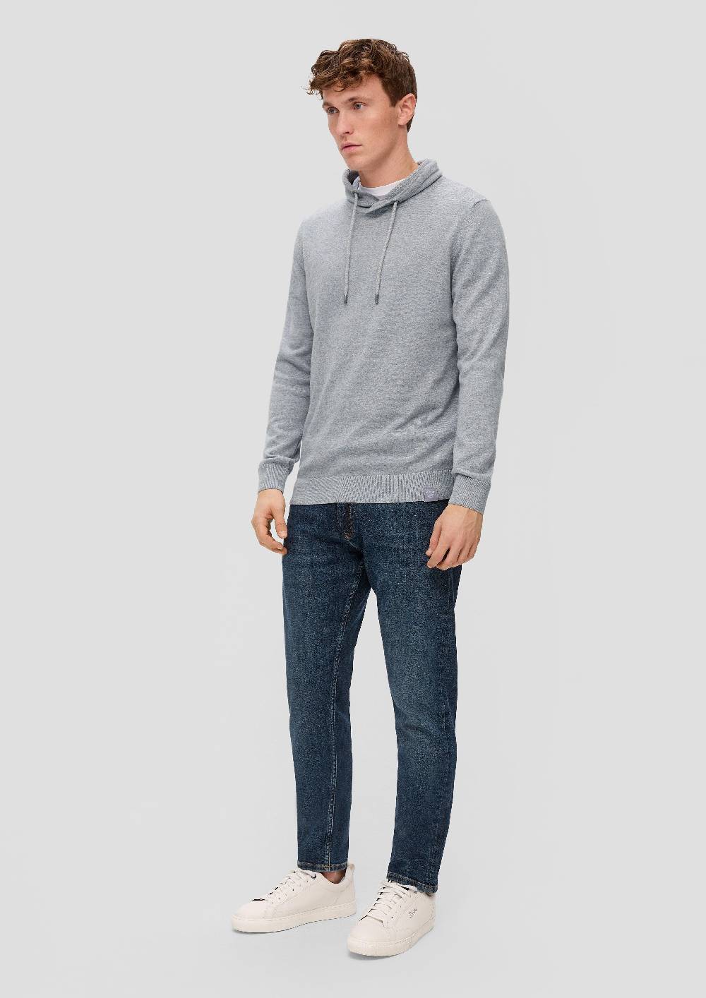 s.Oliver Strickpullover mit Stehkragen Hotsell