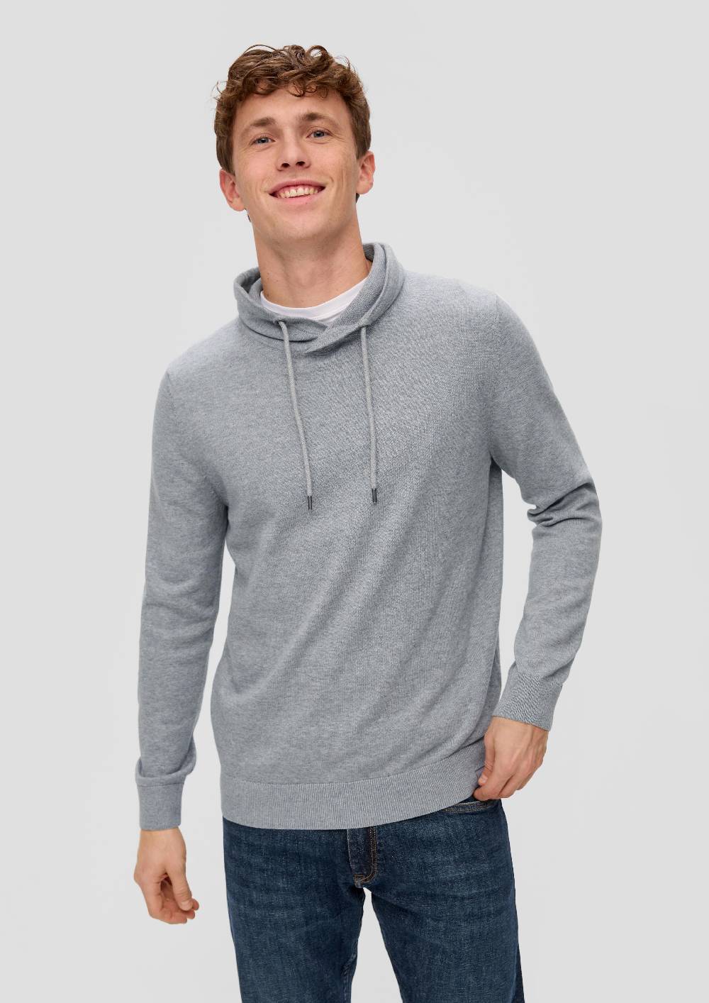 s.Oliver Strickpullover mit Stehkragen Hotsell