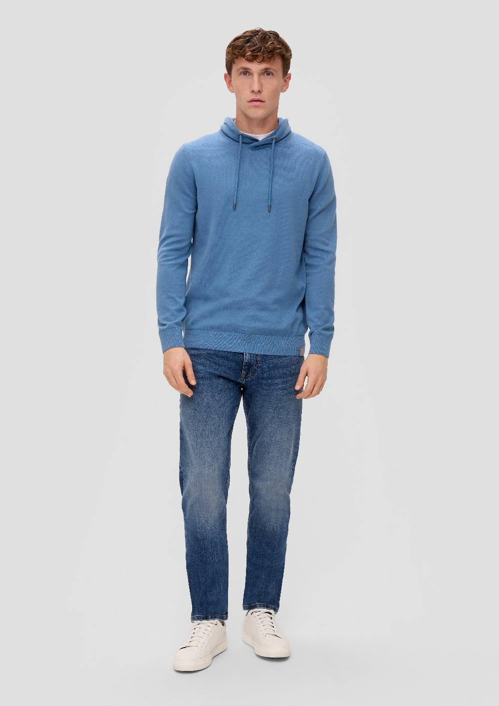 s.Oliver Strickpullover mit Stehkragen Schlussverkauf