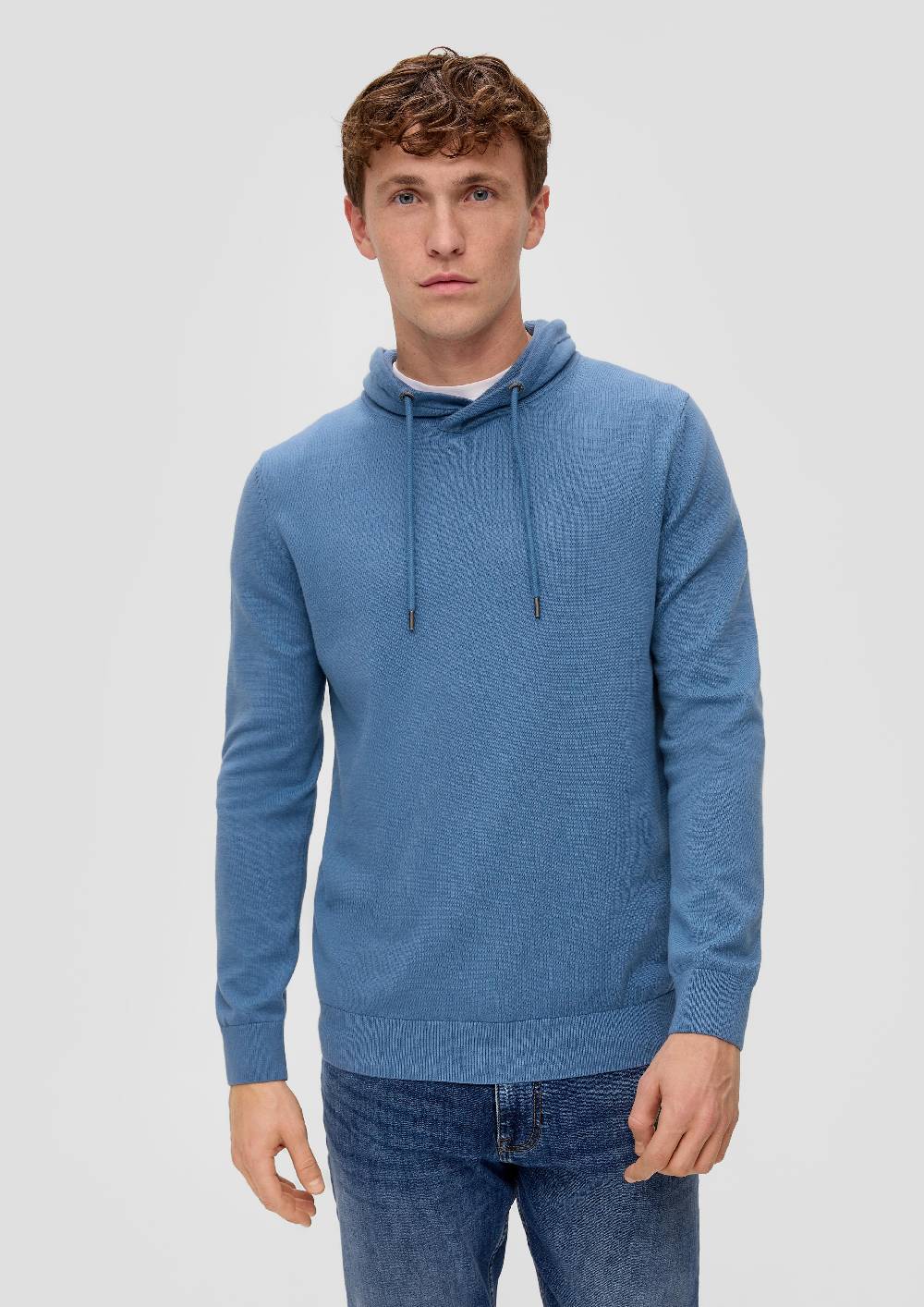 s.Oliver Strickpullover mit Stehkragen Schlussverkauf
