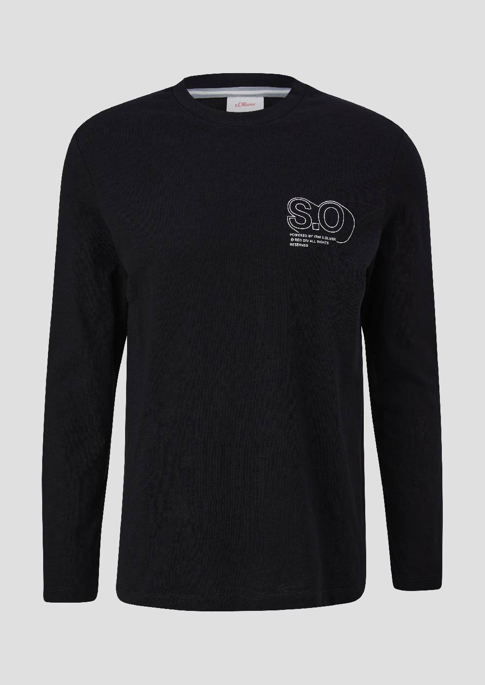 s.Oliver Langarmshirt mit Logo-Print Meist gekauft