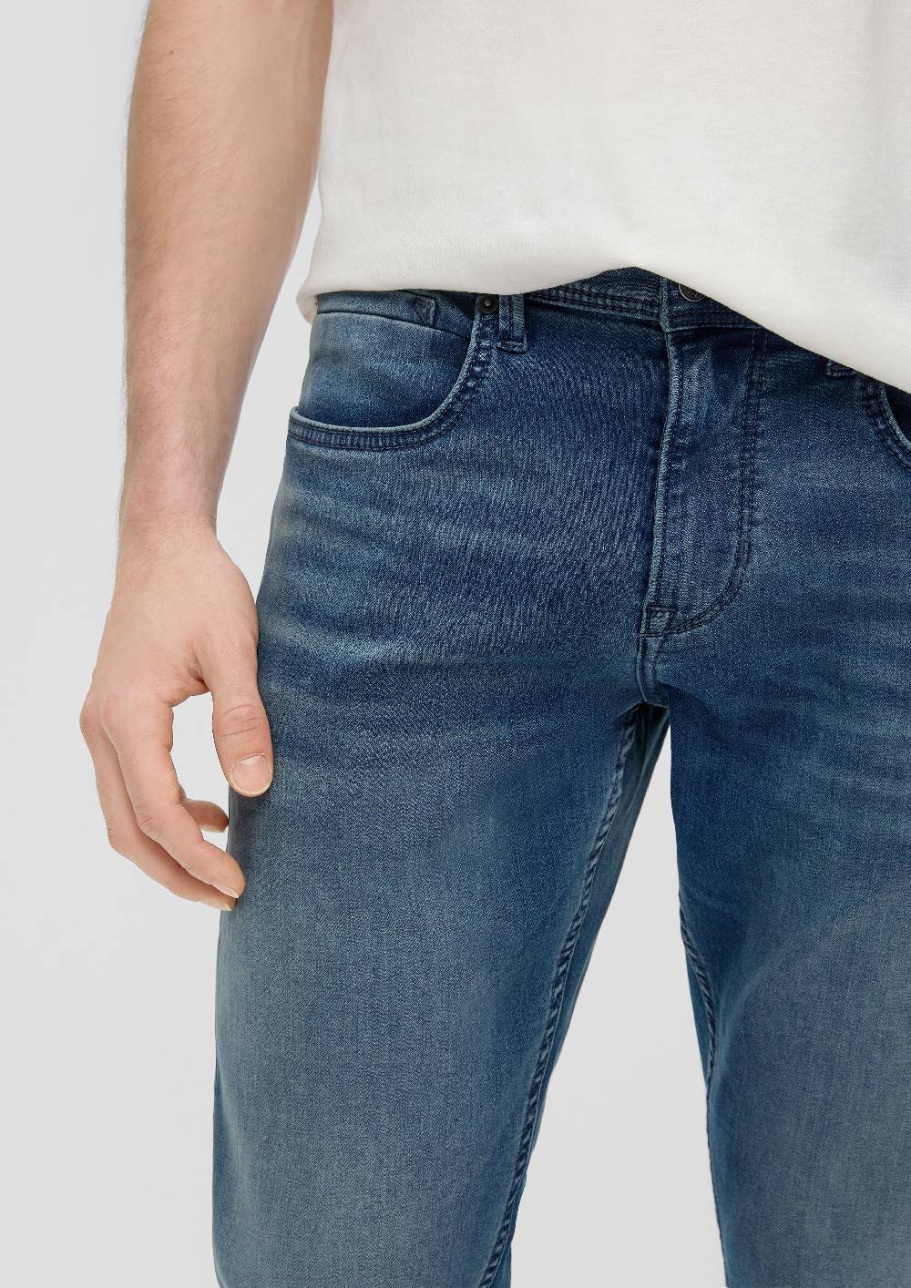 s.Oliver Jeans Rick / Slim Fit / Mid Rise / Slim Leg Kostenloser Versand