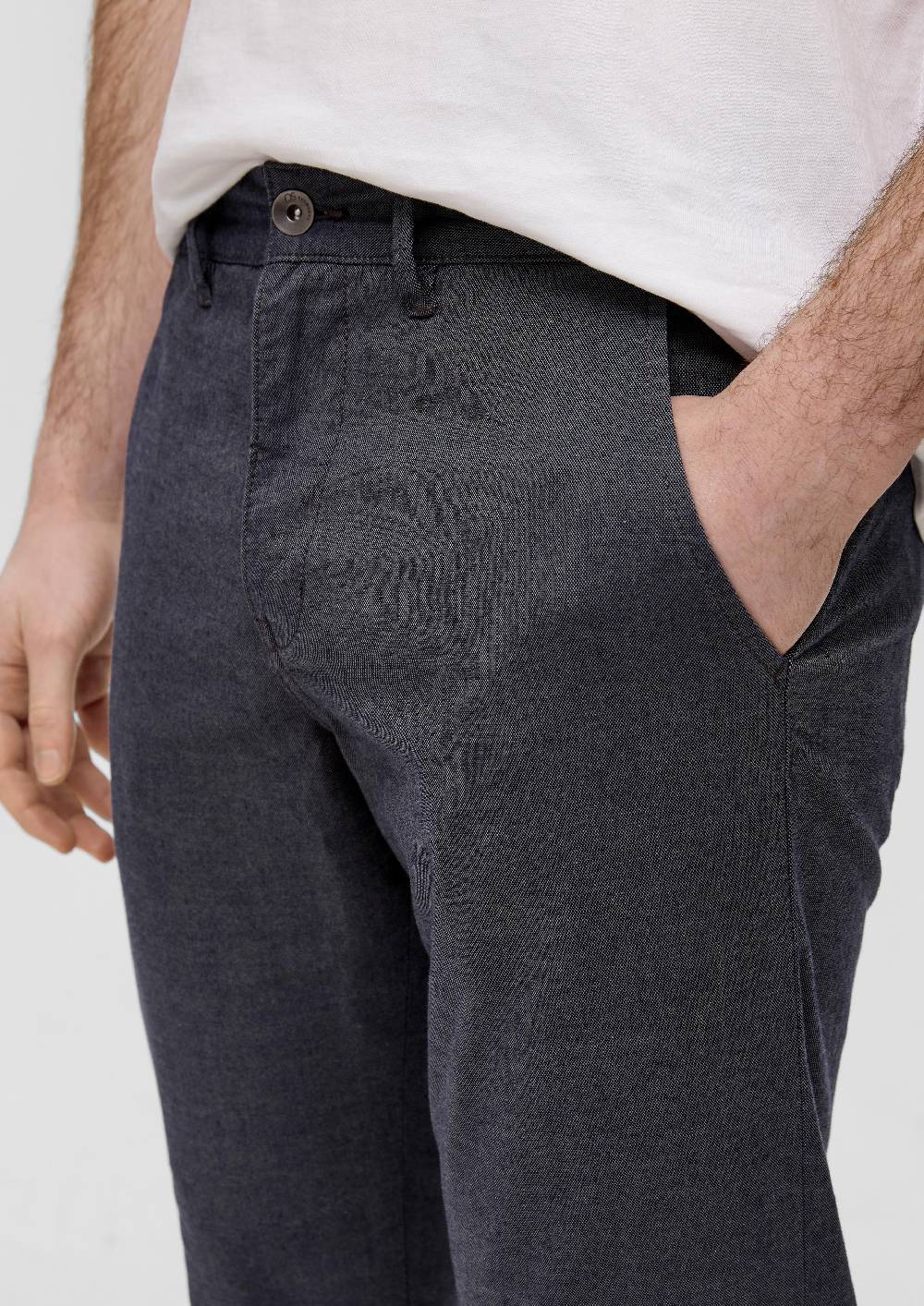 s.Oliver Rick: Hose mit Dobby-Struktur Sonderangebot