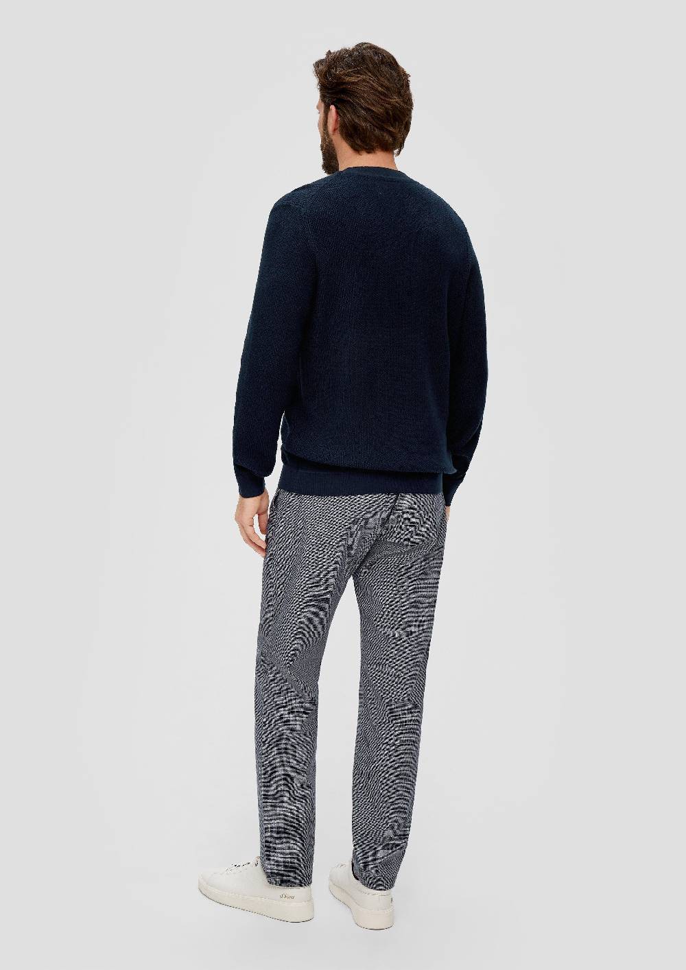s.Oliver Strickpullover mit Rippelementen Großer Ausverkauf