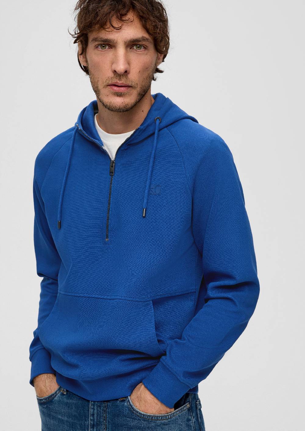 s.Oliver Hoodie-Sweatshirt aus Baumwollmix Begrenztes Angebot