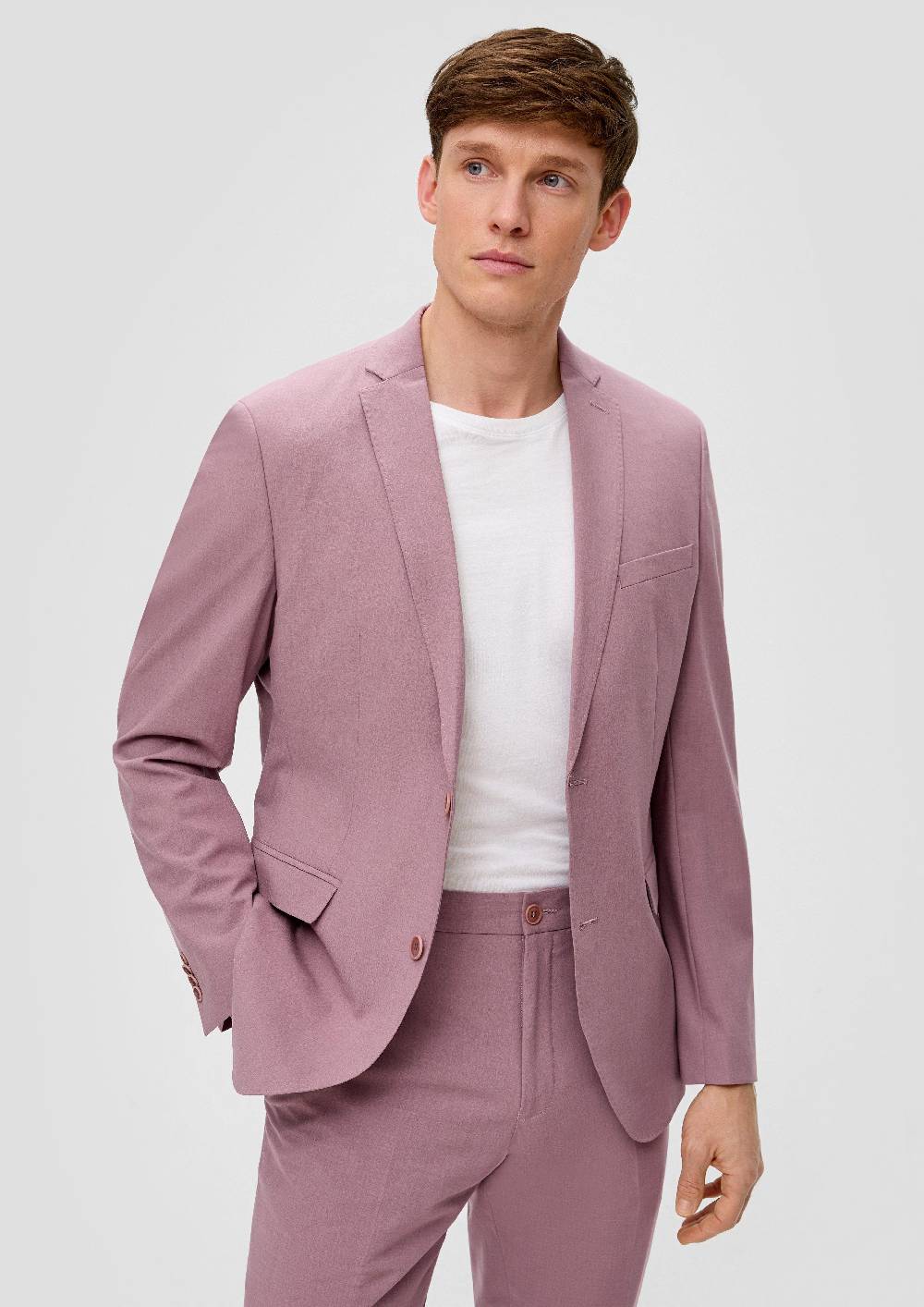 s.Oliver s.O PURE: Anzugsakko aus Stretch-Fabric Saisonschlussverkauf
