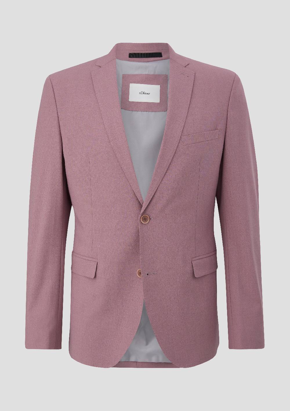 s.Oliver s.O PURE: Anzugsakko aus Stretch-Fabric Saisonschlussverkauf