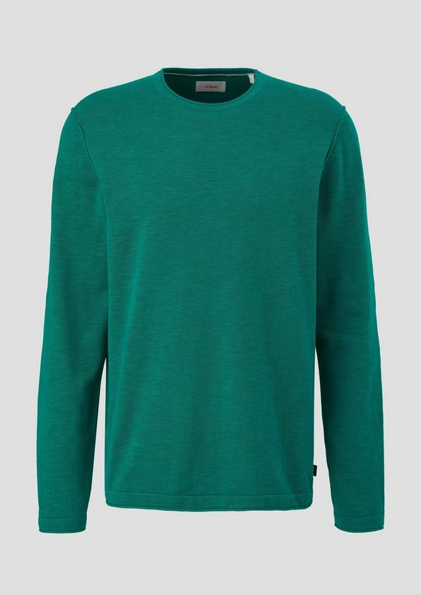 s.Oliver Strickpullover mit Rollkante