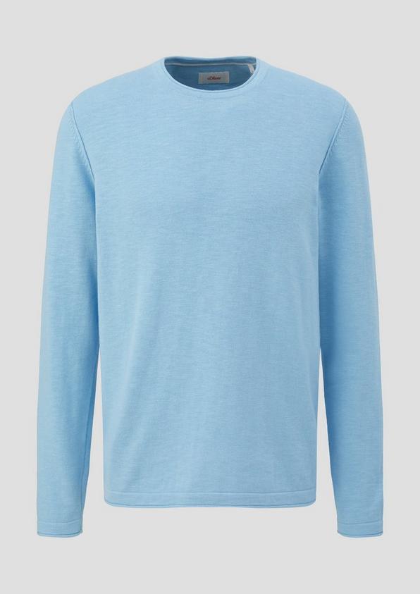 s.Oliver Strickpullover mit Rollkante Heißer Verkauf