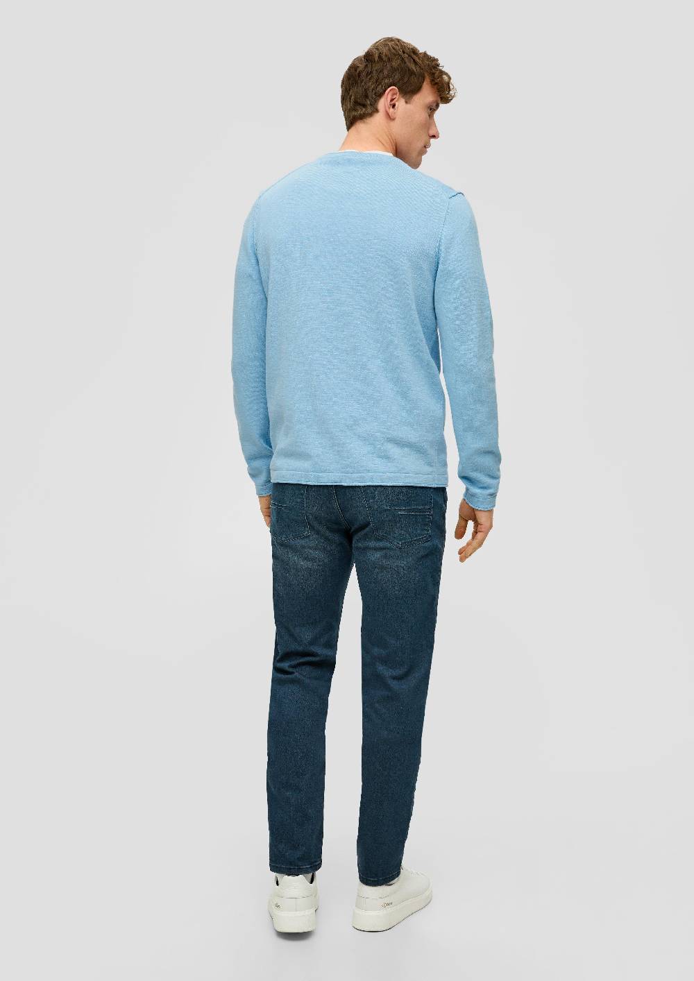 s.Oliver Strickpullover mit Rollkante Heißer Verkauf