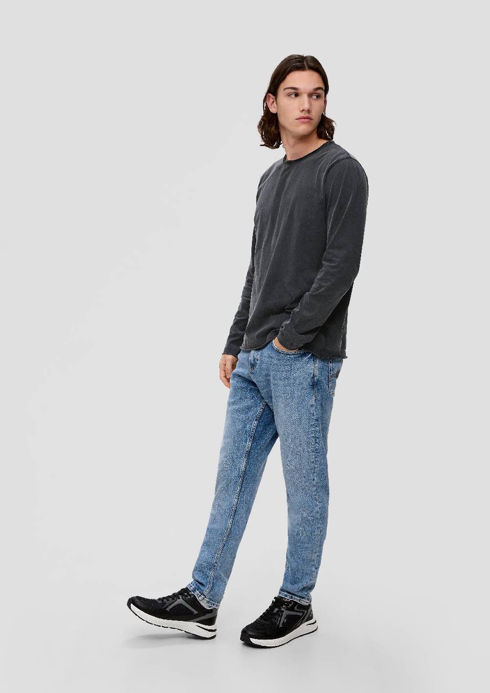 s.Oliver Longsleeve mit Rollsäumen Top Angebot