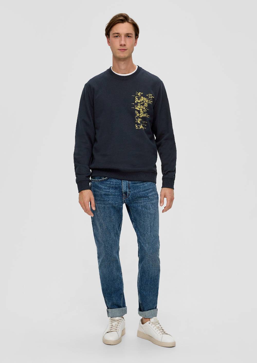 s.Oliver Sweatshirt mit Frontprint Exklusive Angebote