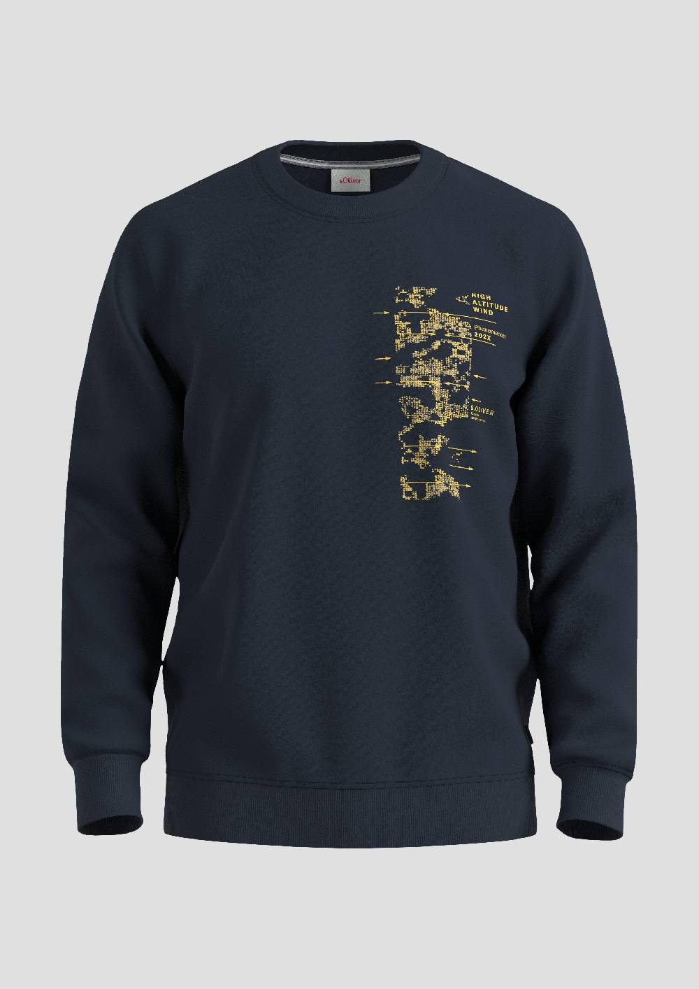 s.Oliver Sweatshirt mit Frontprint Exklusive Angebote