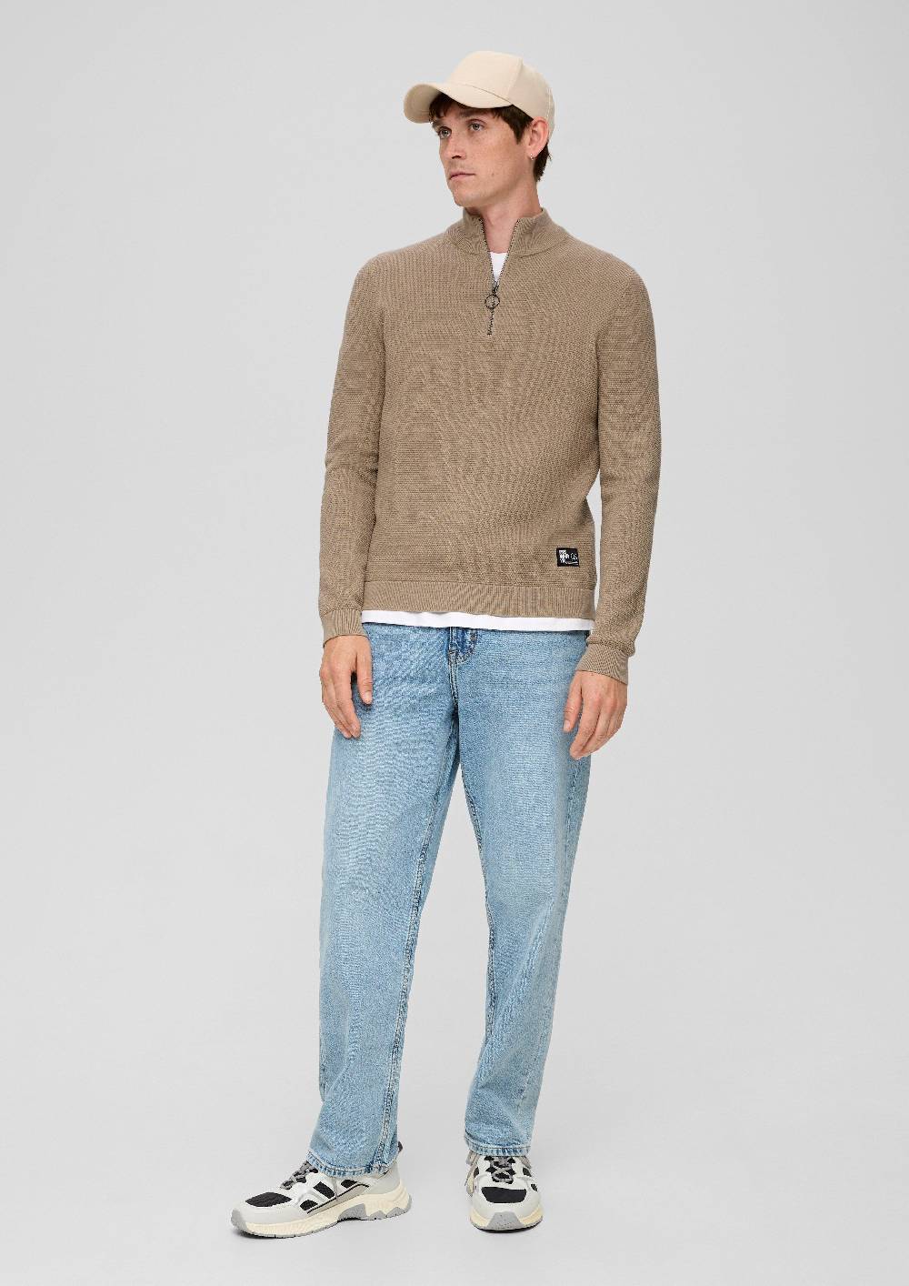 s.Oliver Pullover aus Strukturstrick Blitzangebot