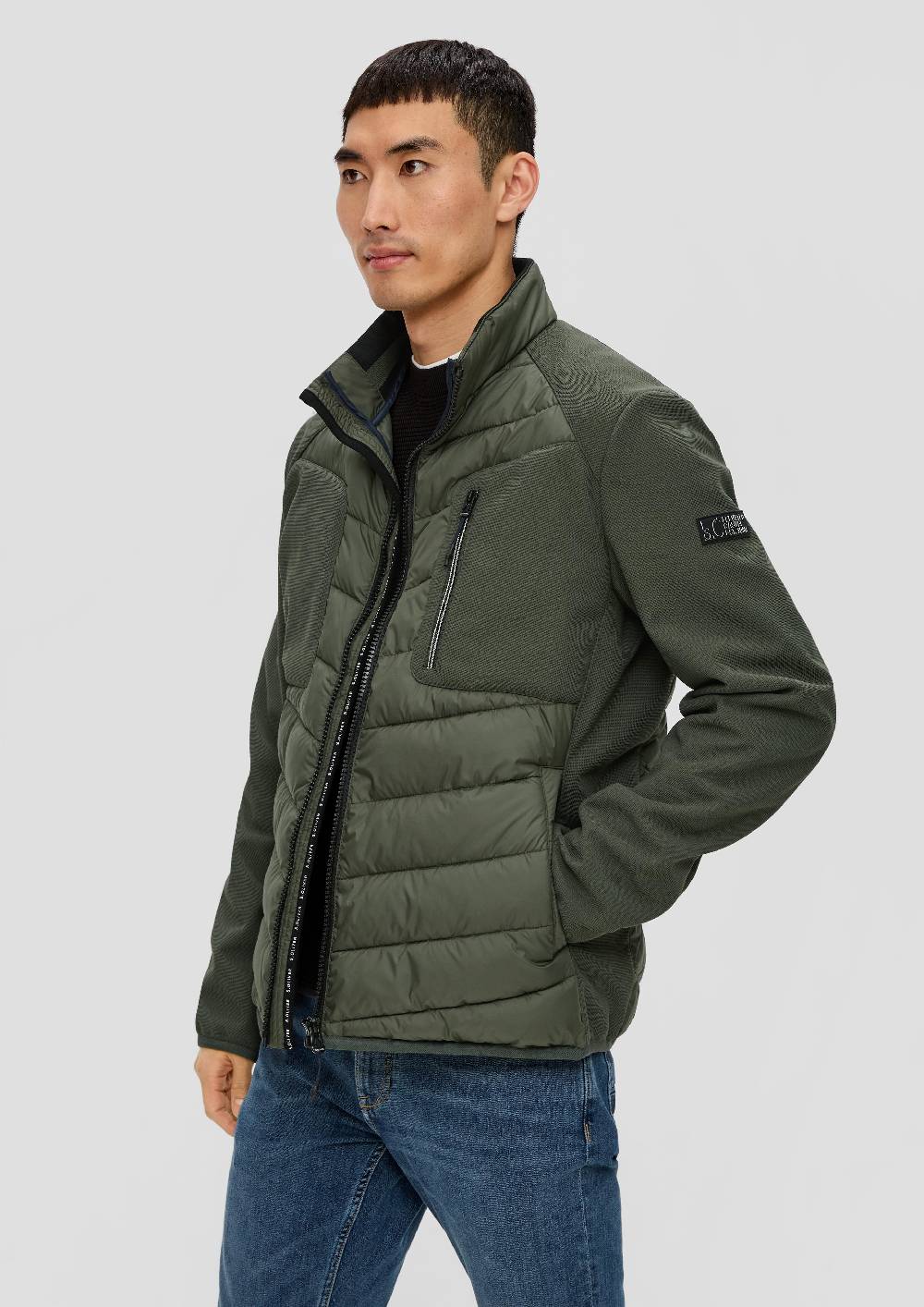 s.Oliver Softshelljacke mit Kontrastdetails Räumungsverkauf
