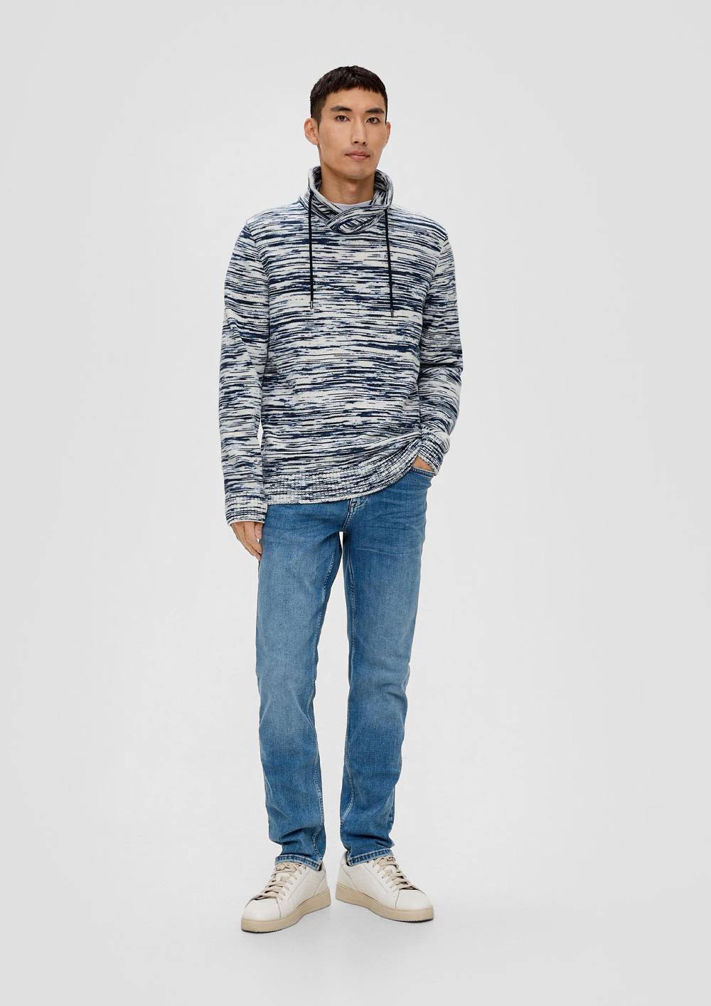 s.Oliver Strickpullover mit Schalkragen Letzte 2 Tage