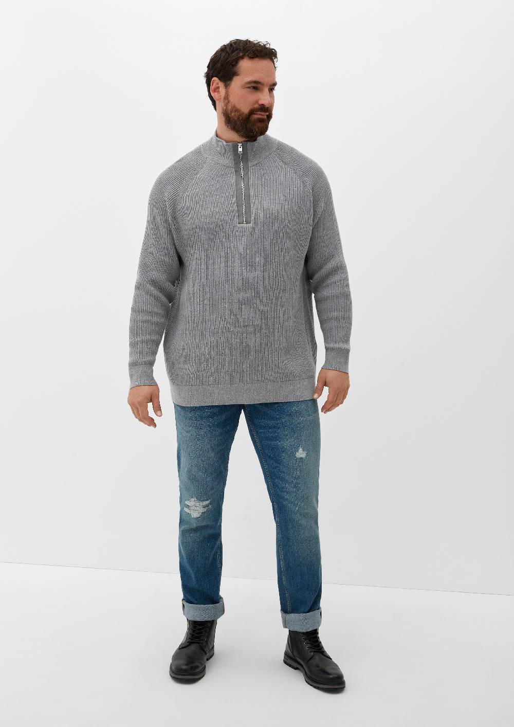 s.Oliver Gestrickter Troyerpullover Bis zu 60% Rabatt
