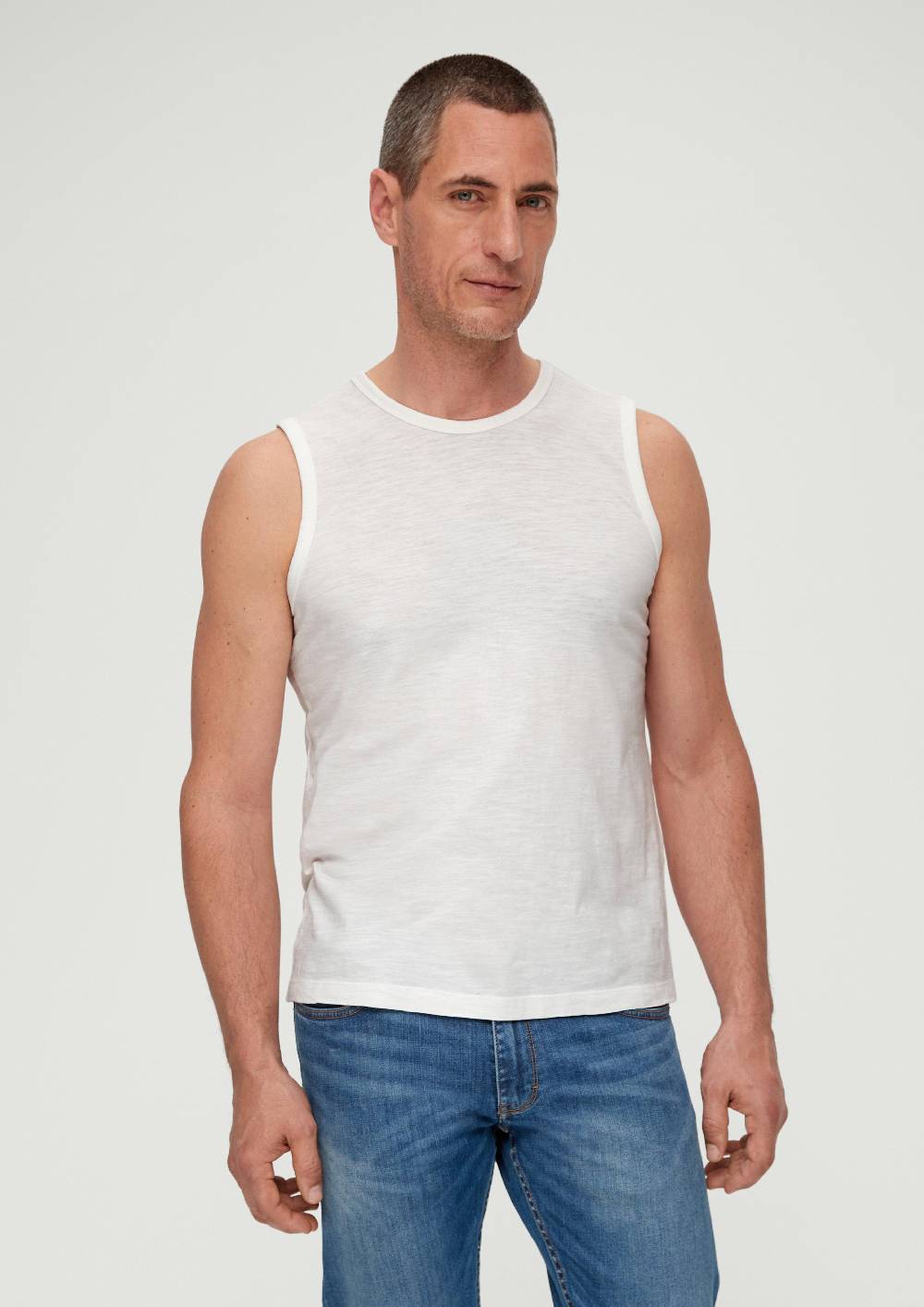 s.Oliver Tanktop aus Baumwolle Sonderangebot der Fabrik