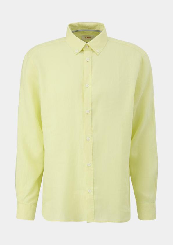 s.Oliver Leinenhemd mit Button-Down-Kragen Bis zu 55% Rabatt