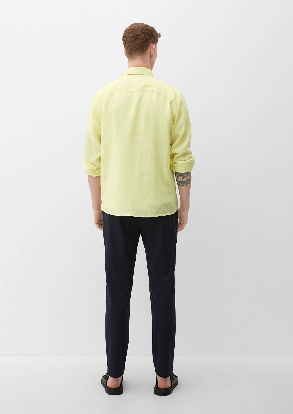 s.Oliver Leinenhemd mit Button-Down-Kragen Bis zu 55% Rabatt