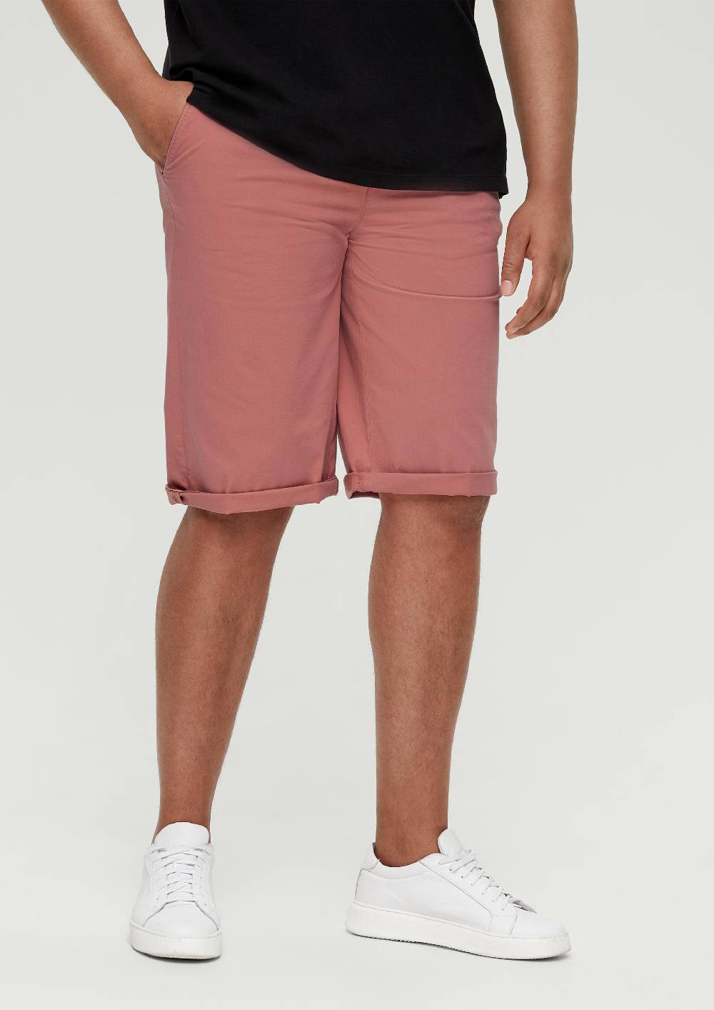 s.Oliver Relaxed: Bermuda aus Baumwollstretch 50% Rabatt mit kostenlosem Versand
