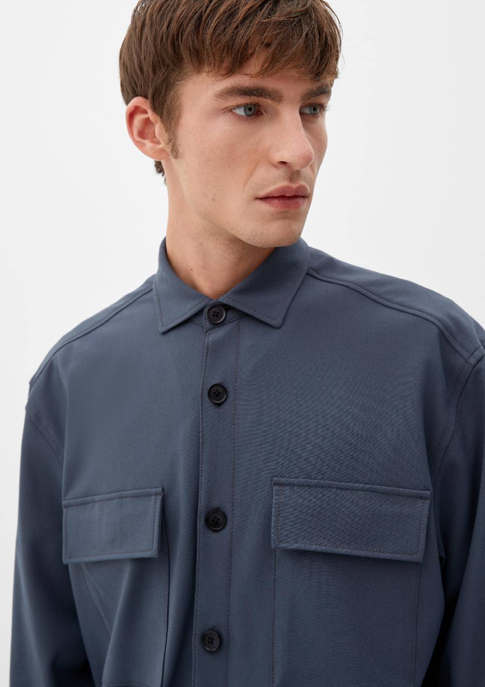 s.Oliver Hemdjacke aus Viskosestretch Kostenloser Versand international