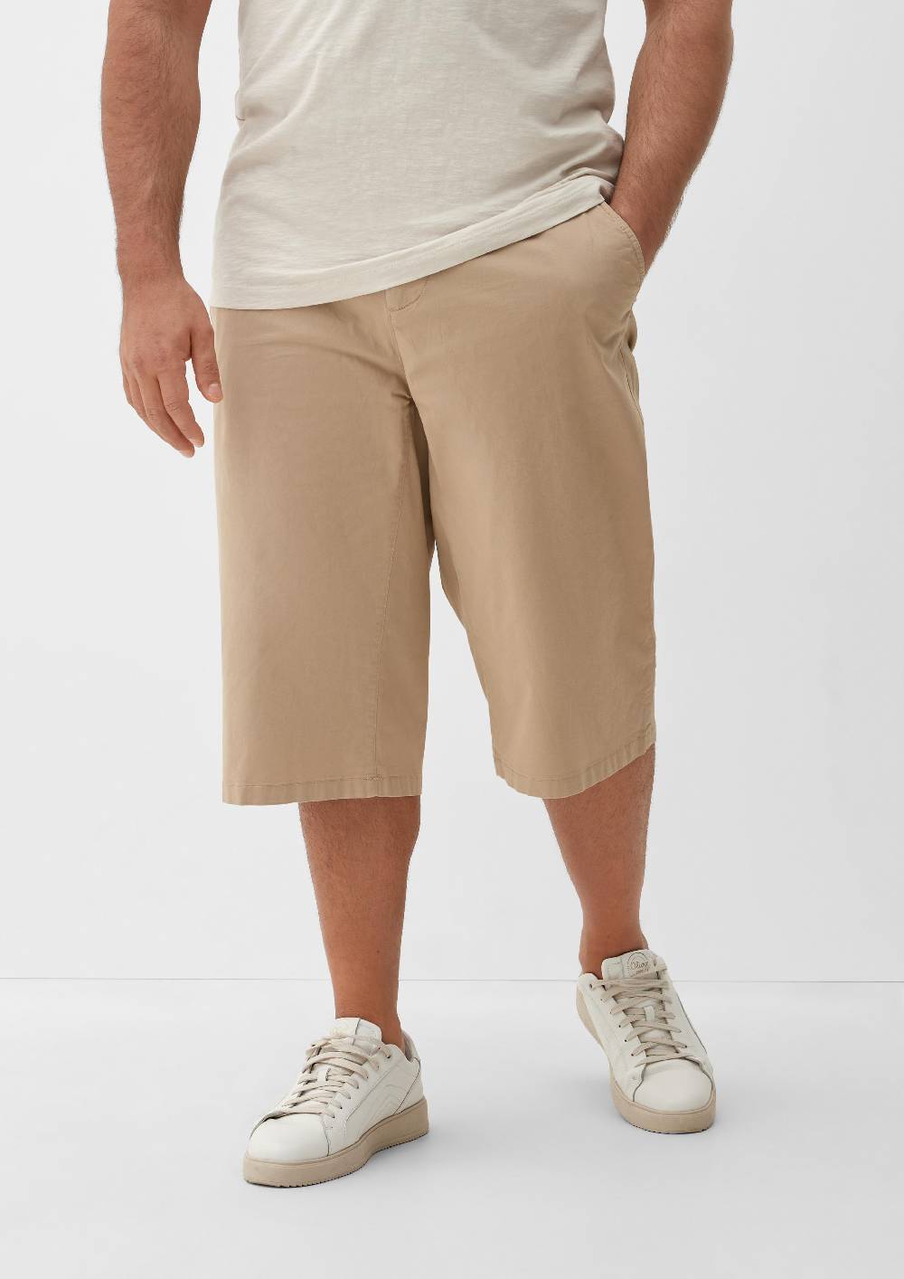 s.Oliver Relaxed: Bermudas aus Baumwollstretch Outlet