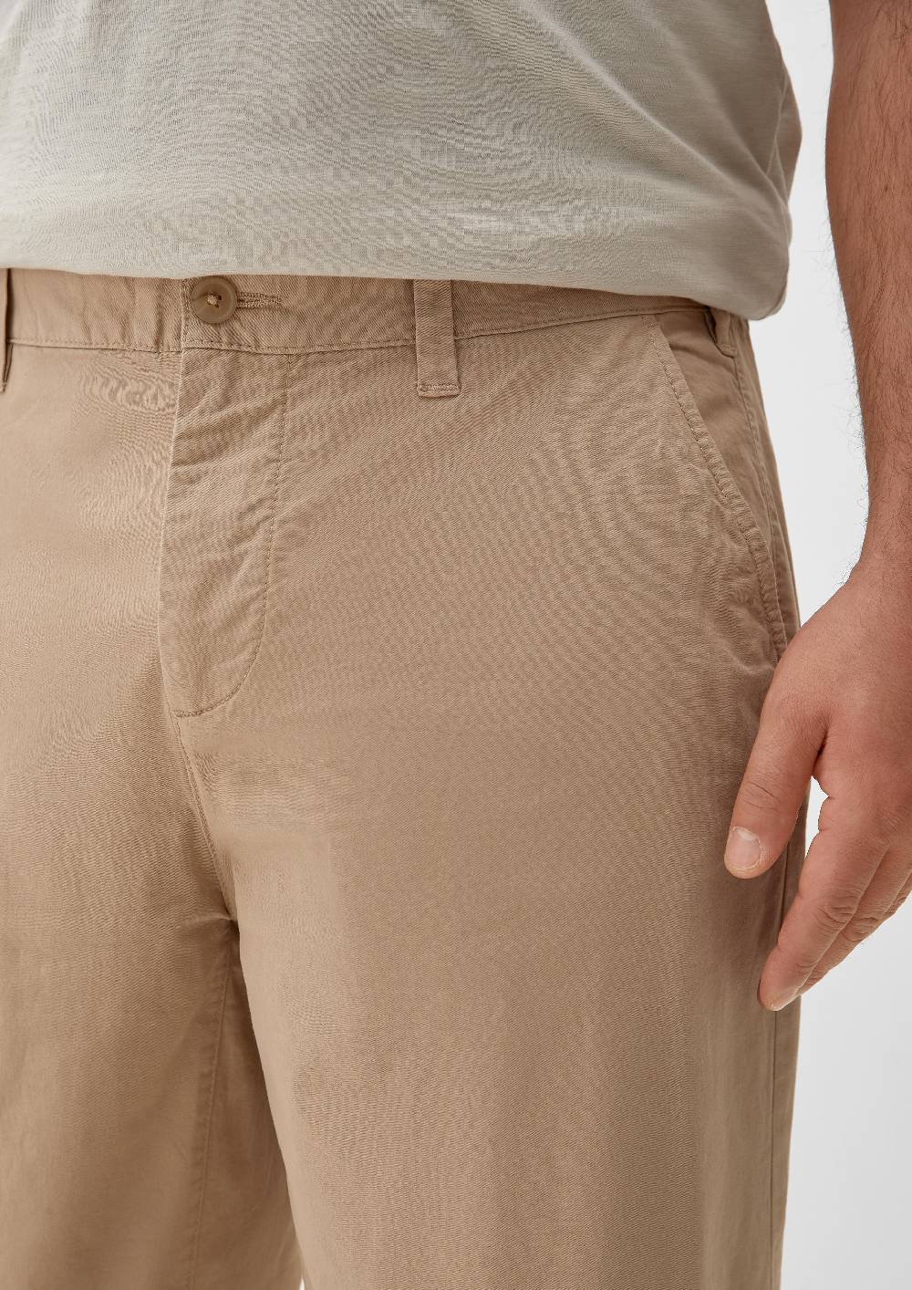 s.Oliver Relaxed: Bermudas aus Baumwollstretch Outlet