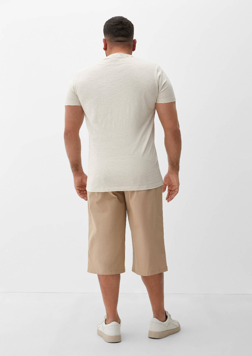 s.Oliver Relaxed: Bermudas aus Baumwollstretch Outlet