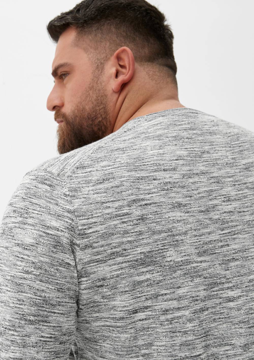 s.Oliver Melierter Feinstrickpullover Verkauf