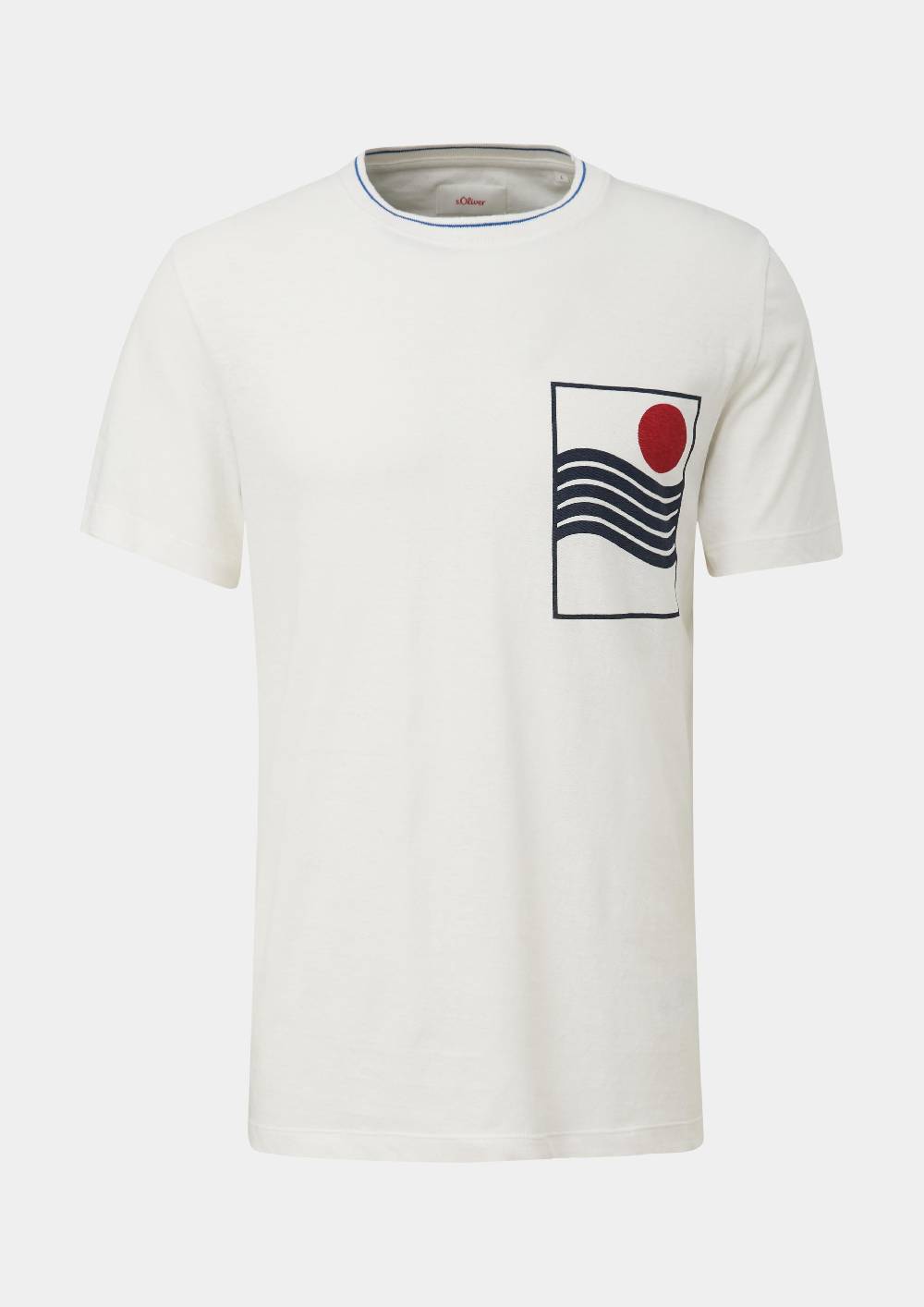 s.Oliver T-Shirt aus Leinenmix Hotsell