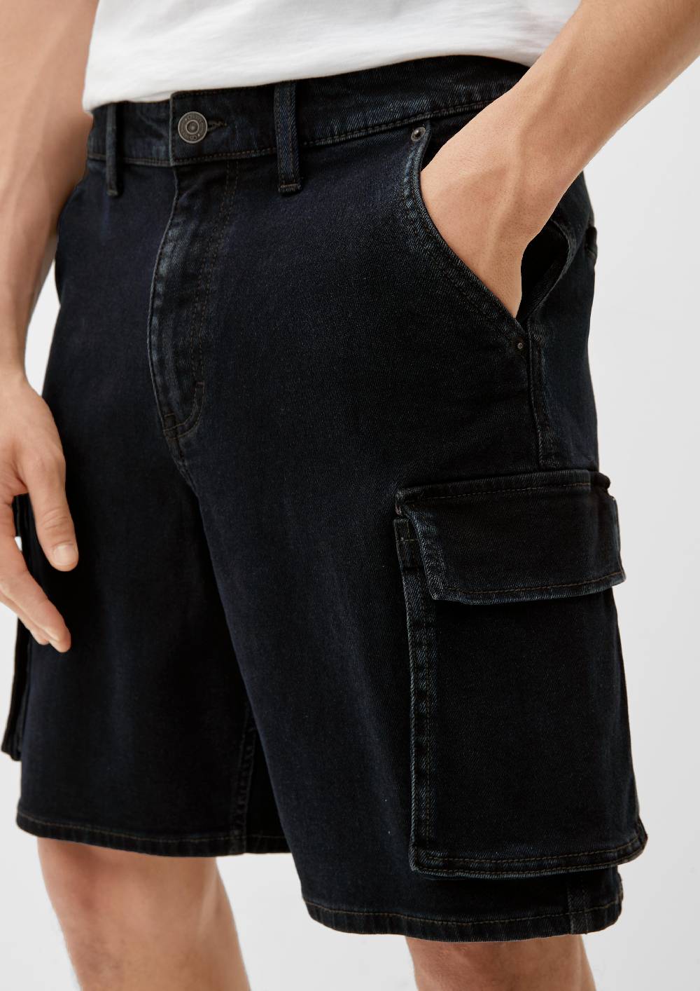 s.Oliver Loose Fit: Bermuda aus Denim im Angebot