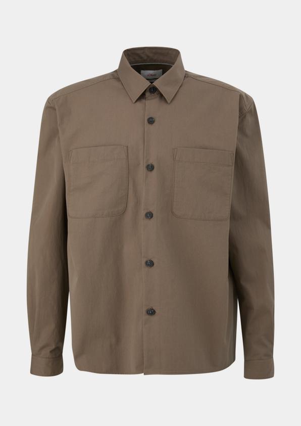 s.Oliver Relaxed: Hemd aus Twill