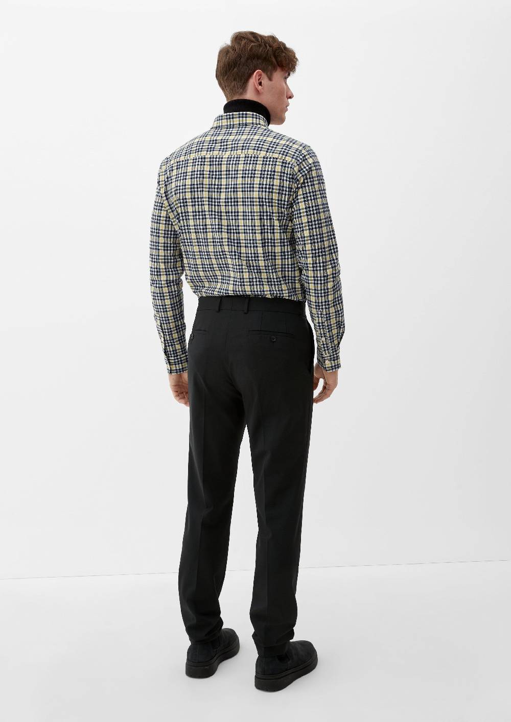 s.Oliver Slim: Hemd mit Button-down-Kragen Fabrik Onlineshop