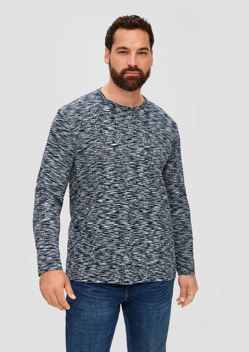 s.Oliver Longsleeve aus Baumwolle Rabatt