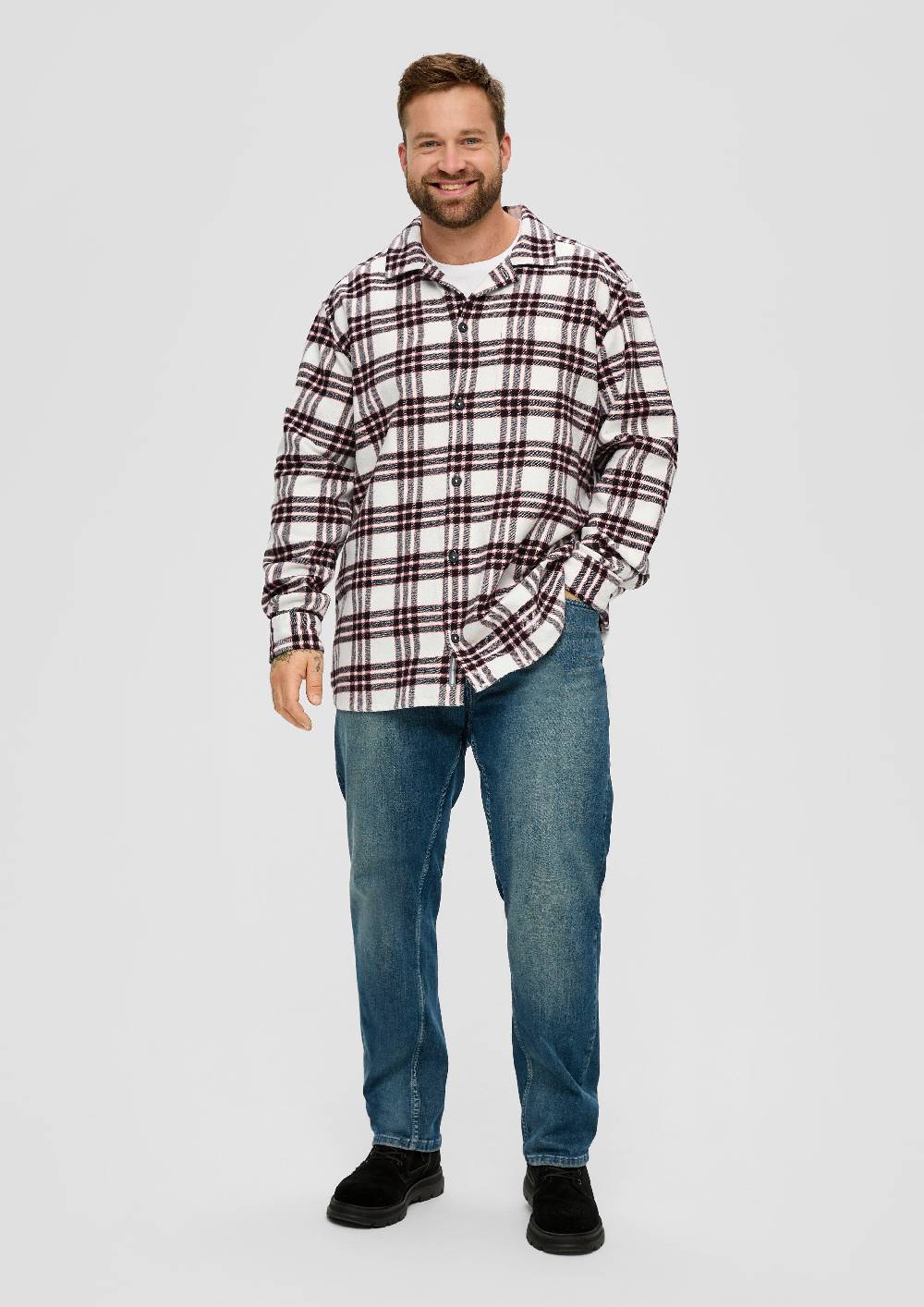 s.Oliver Relaxed: Overshirt aus Baumwolle Günstig kaufen