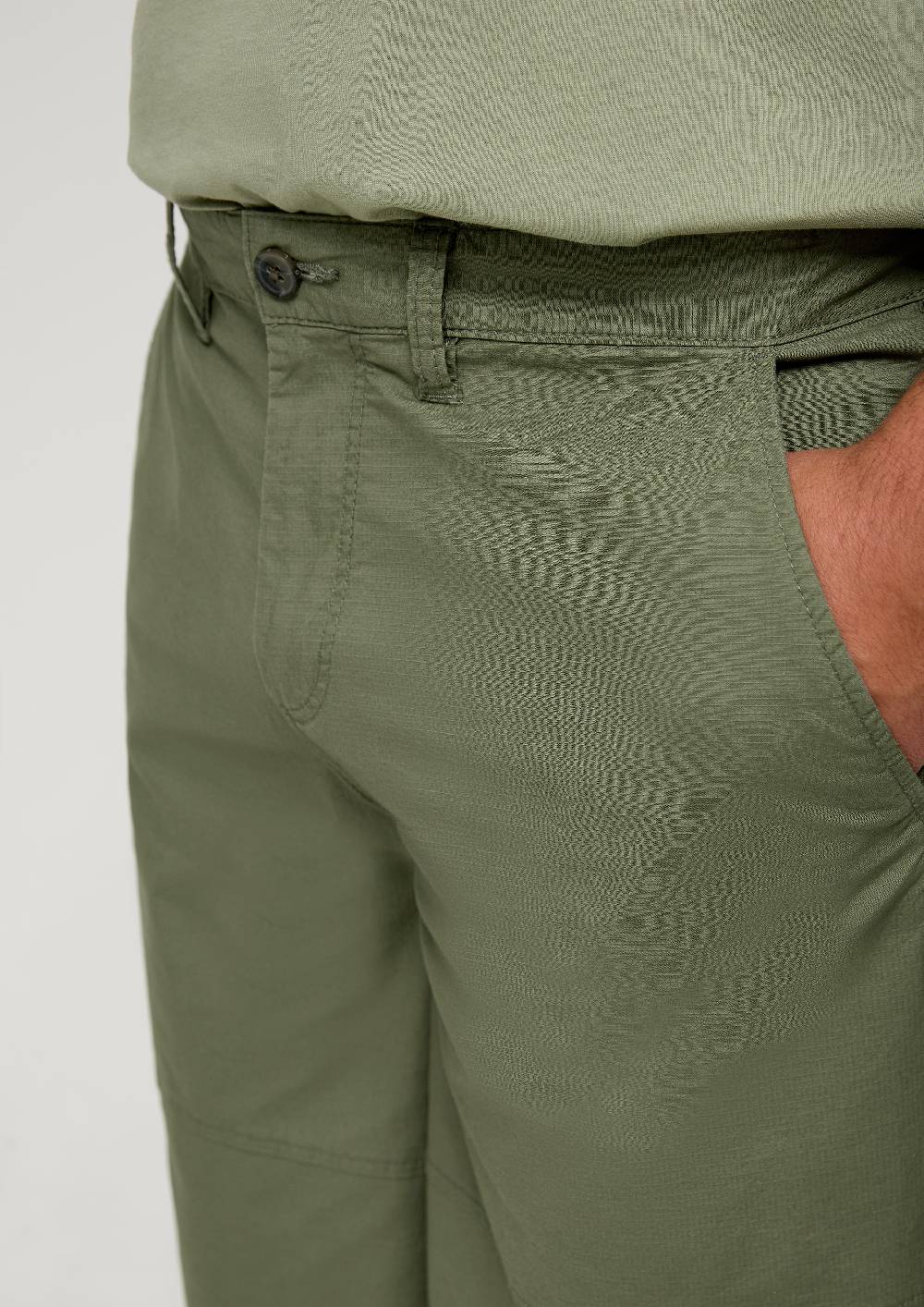 s.Oliver Phoenix: Bermuda aus Baumwollstretch Großer Ausverkauf