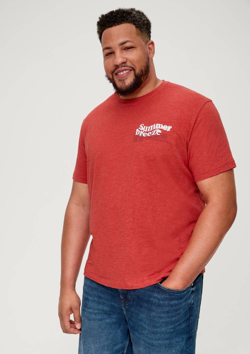 s.Oliver T-Shirt aus Baumwollmix Flash Sale