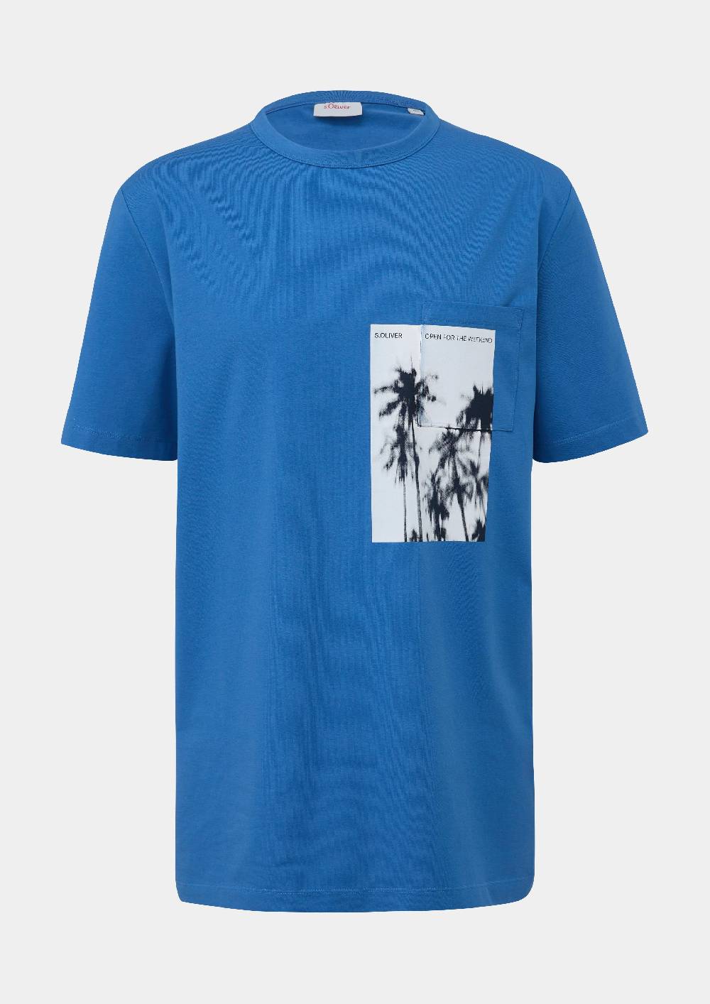 s.Oliver T-Shirt aus Baumwollstretch Online Shopping