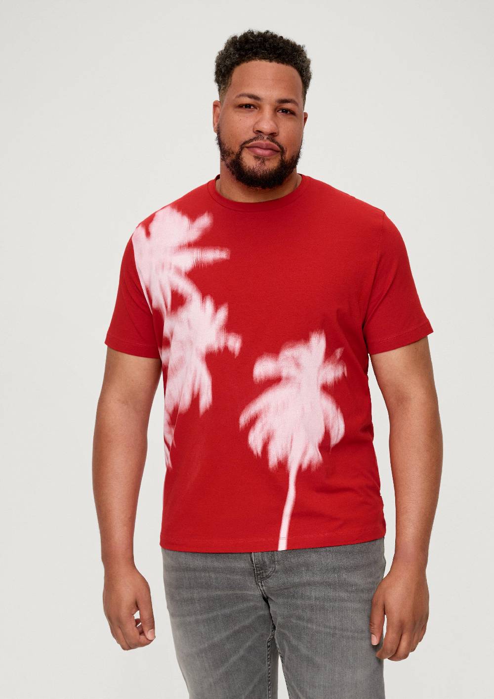 s.Oliver T-Shirt aus Baumwollstretch Saisonschlussverkauf