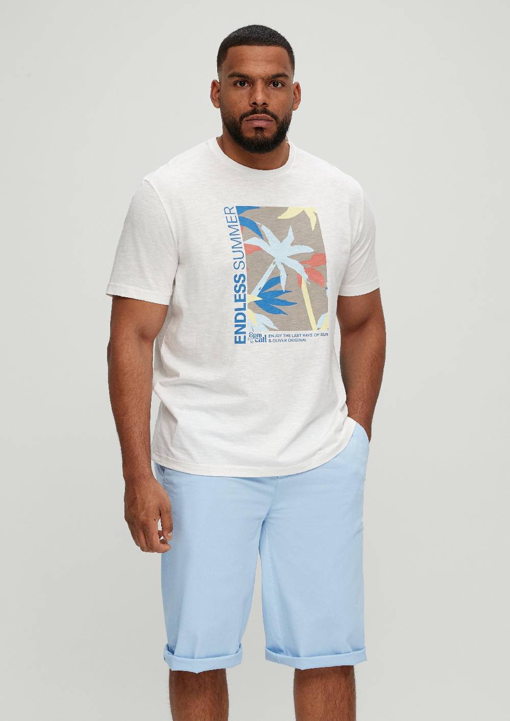 s.Oliver Relaxed: Bermuda aus Baumwollstretch Osterangebot