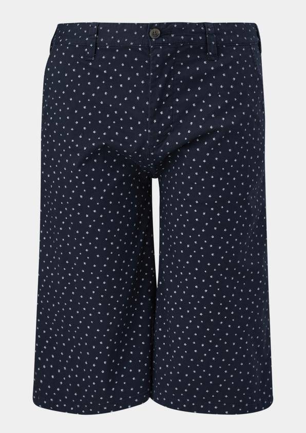 s.Oliver Slim: Bermuda mit Allover-Print Valentinstagsangebot