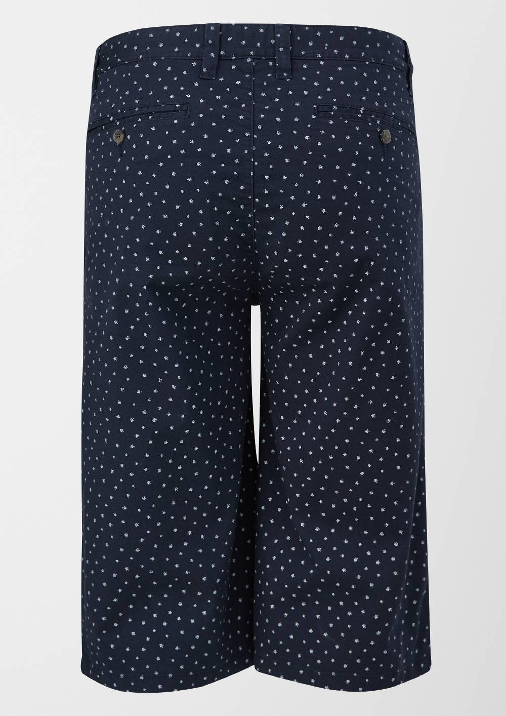 s.Oliver Slim: Bermuda mit Allover-Print Valentinstagsangebot