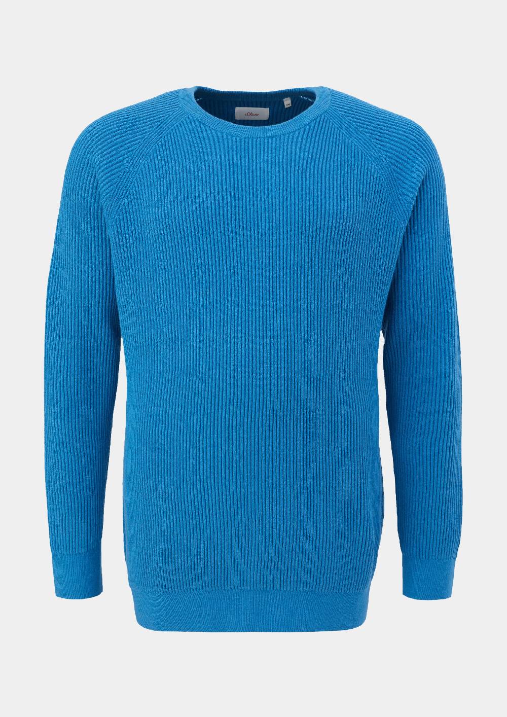 s.Oliver Strickpullover mit Rippstruktur Kostenlose Rückgabe