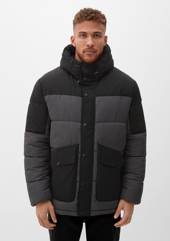 s.Oliver Steppjacke mit Kapuze